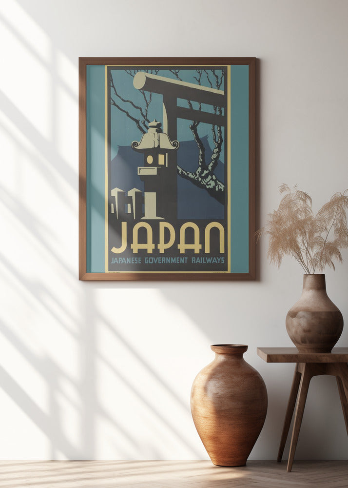 Japan - Japanese Government Railways Poster