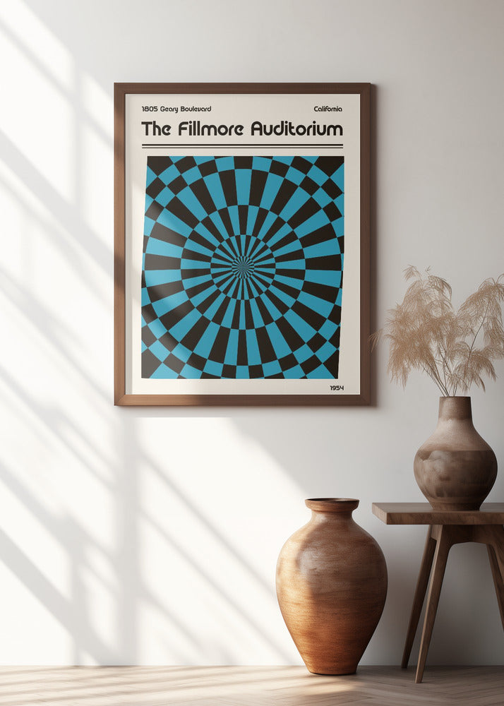 The Fillmore Poster Poster