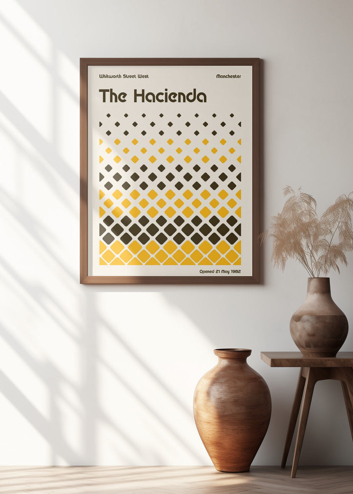 Hacienda Poster Poster