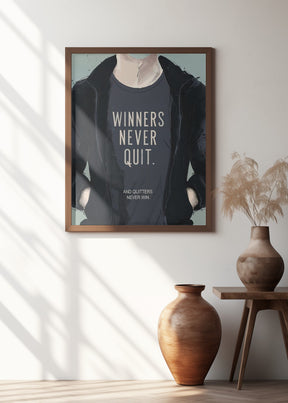 Winners Never Quit Poster