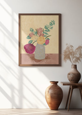 Arranged Flowers Poster