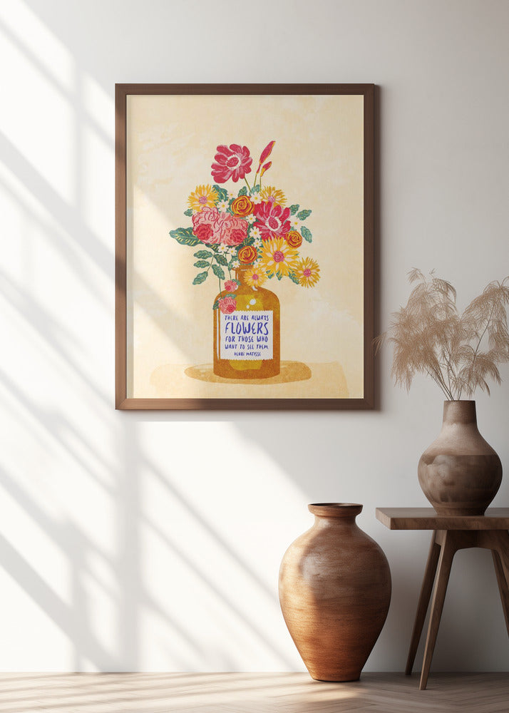 Always flowers Poster