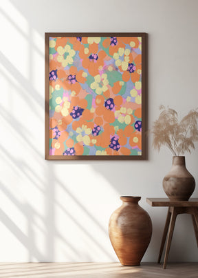 Flowerpattern Poster