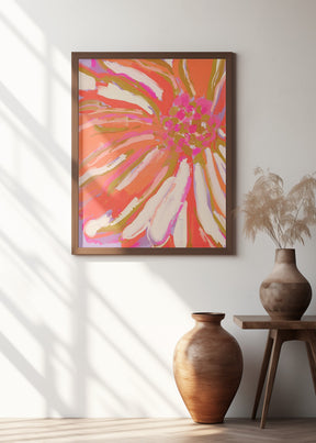 Abstract flower detail Poster