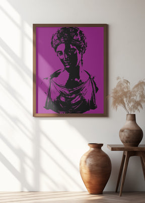 Bust of Ariadne Poster