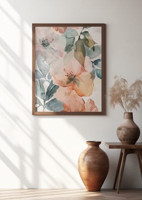 Watercolor Floral No. 3 Poster