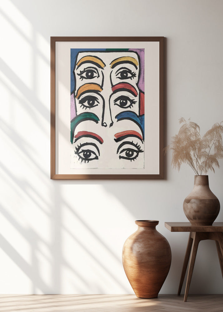 Eyes and Brows Poster