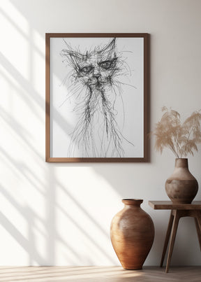 Morning Cat Poster