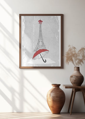 Rain In Paris Poster