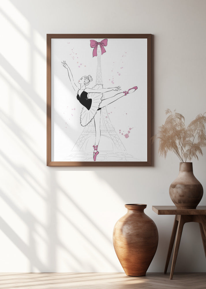 French Ballerina Poster