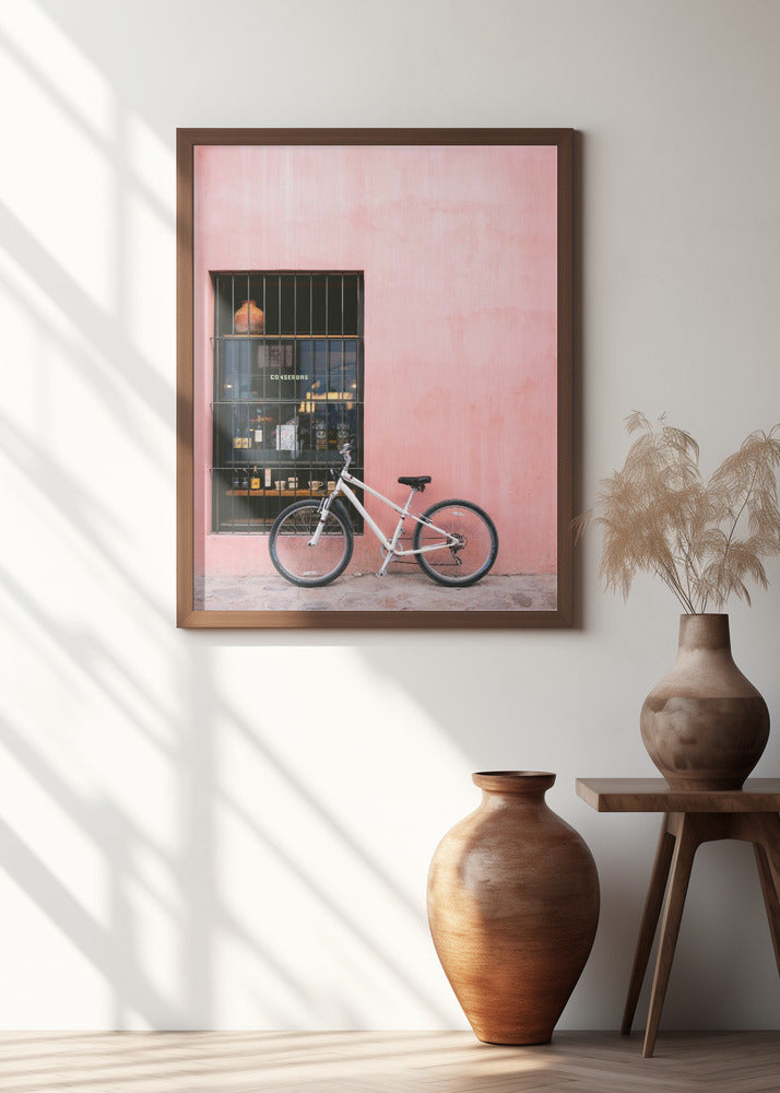 Pink Oaxaca Vibes | Mexico travel photography Poster