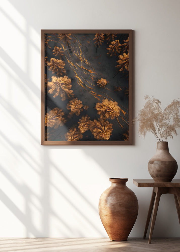 Golden Forest Poster