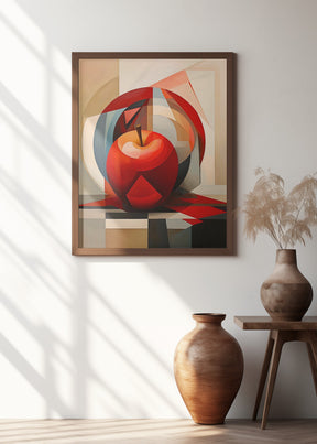 The Abstract Apple Poster