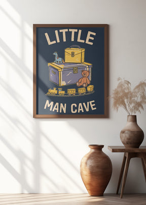 Little Man Cave Poster