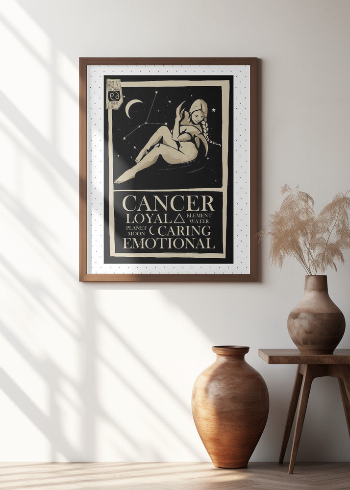 Cancer Zodiac Poster Poster