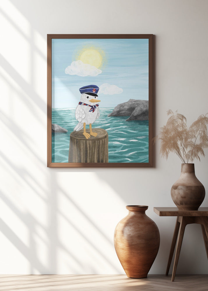 Captain Seagull Poster