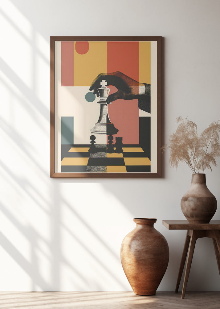 The Chess Player Poster