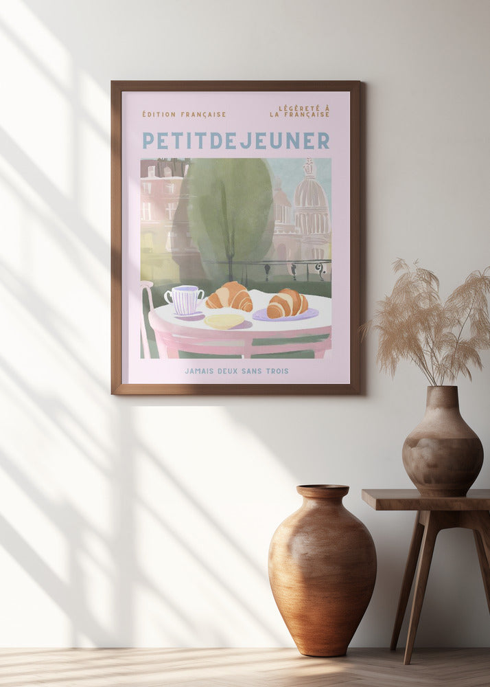 Petit Dejeuner Poster