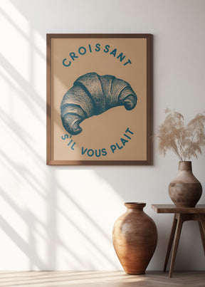 Croissant Poster