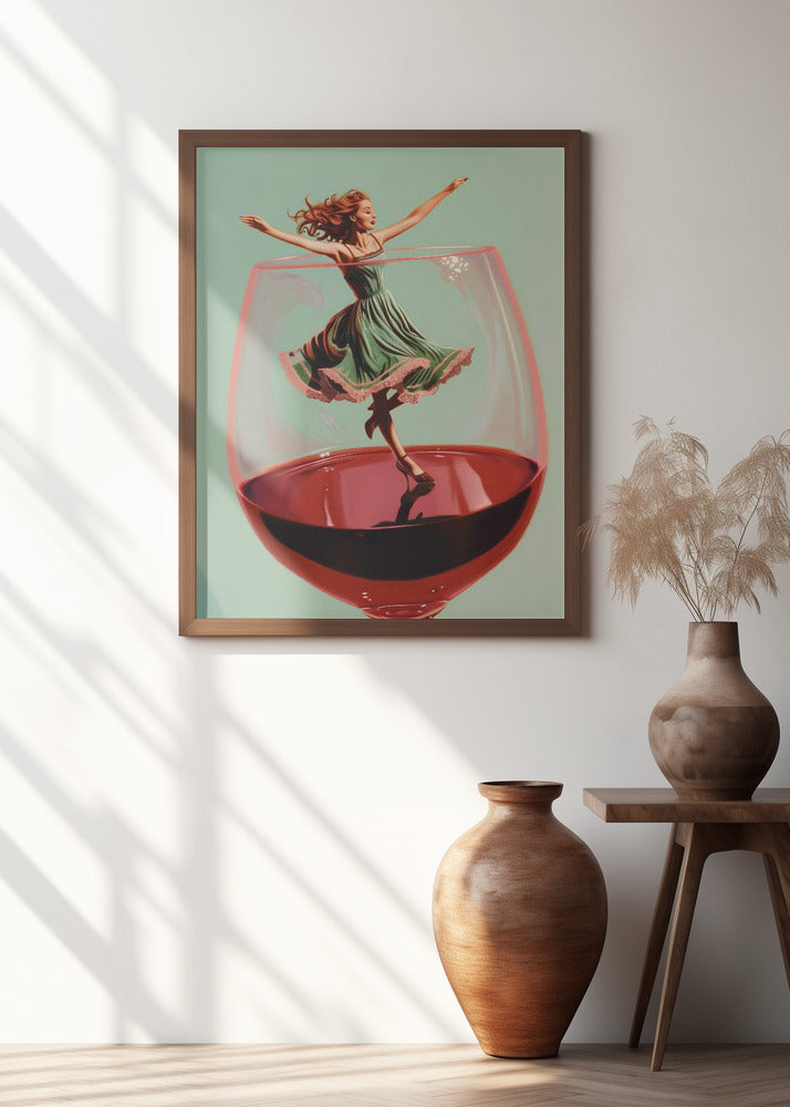 Wine Dance Poster