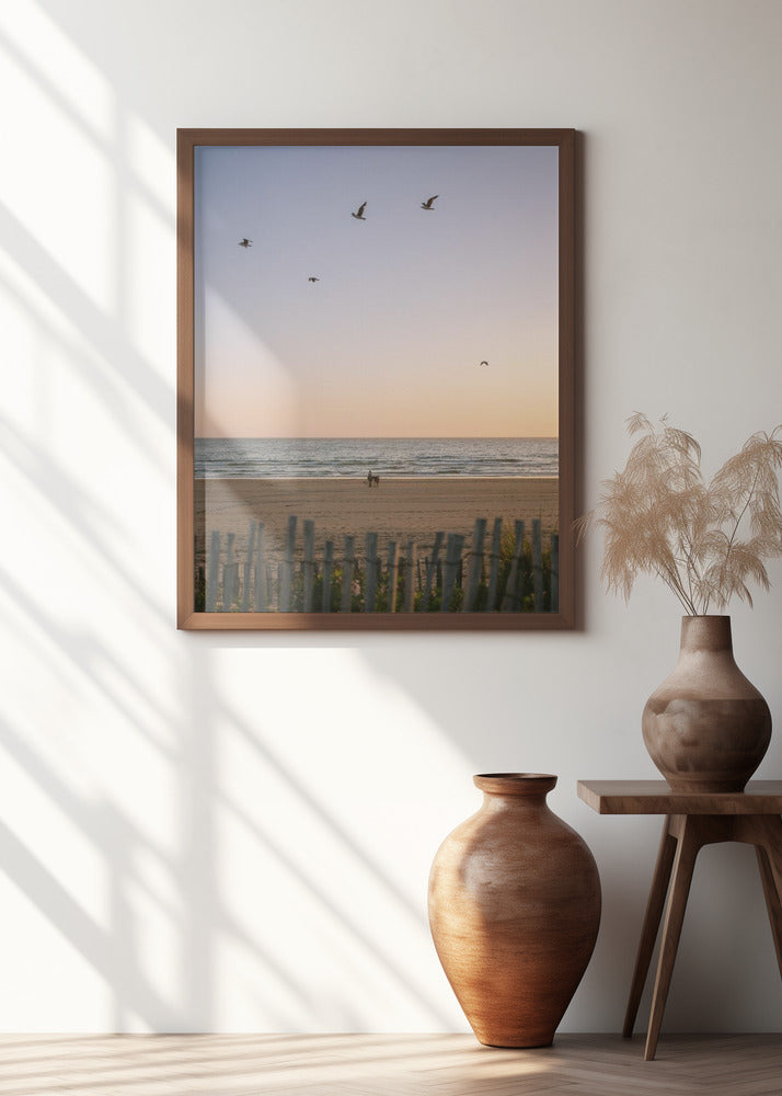 Moroccan Coast Sunset Poster