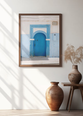 The Blue Door in Taghazout Morocco Poster