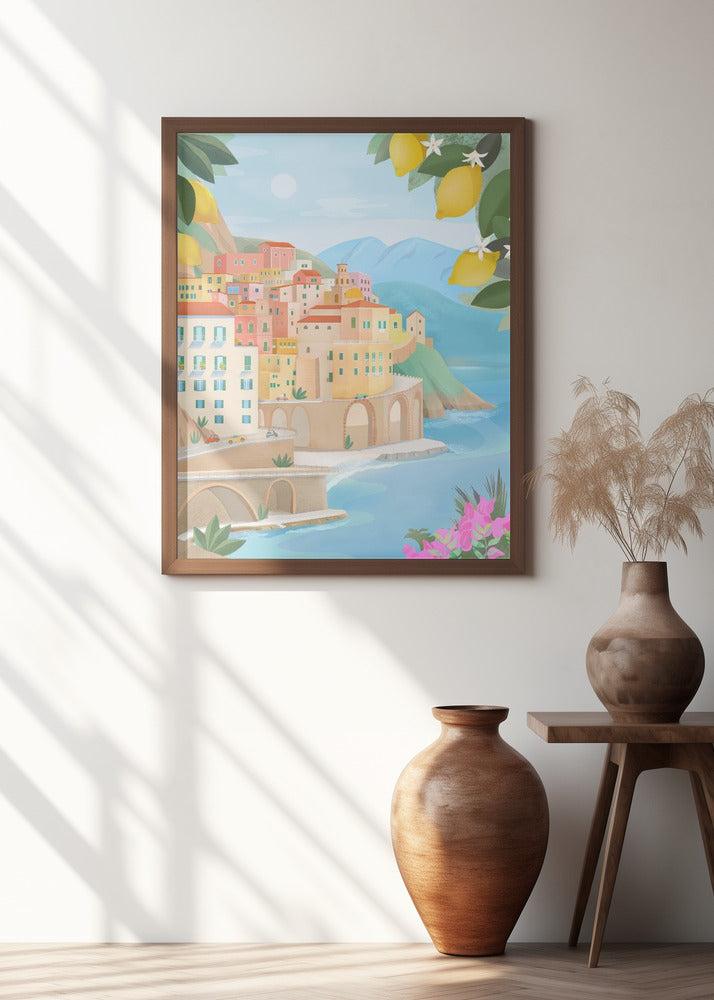 Amalfi Coast, Italy Poster