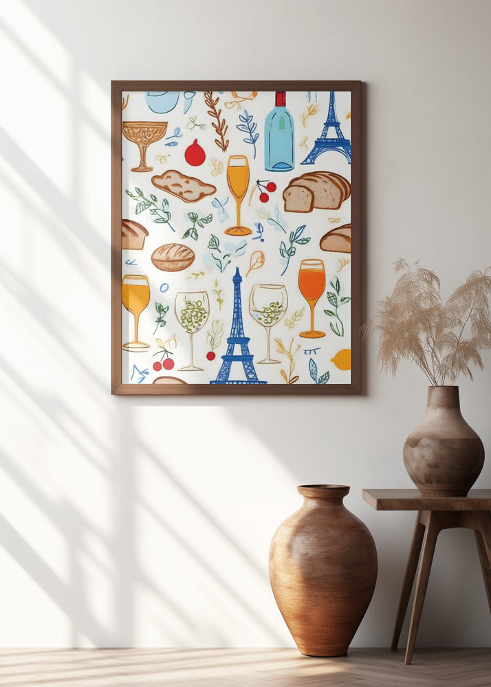 Paris Things Poster