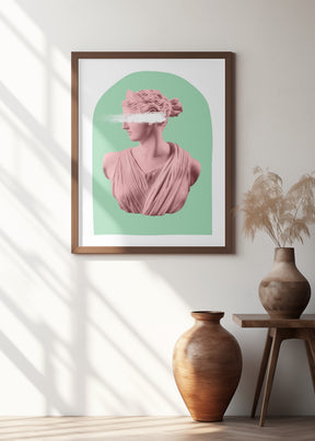 Artemispinkgreen Ratio3x4 Poster