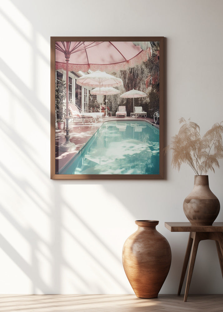 Glam Pool Life Poster