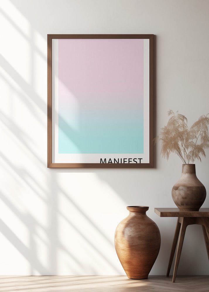 Manifestpinkblue Ratio2x3 Poster