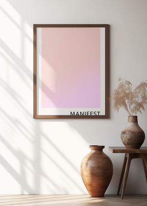 Manifestpinkpeach Ratio2x3 Poster