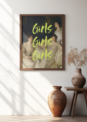 Girlsgirlsgirlsyellow Ratioiso Poster