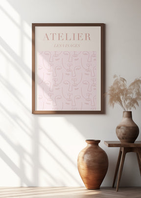 Atelierfacespink Ratioiso Poster