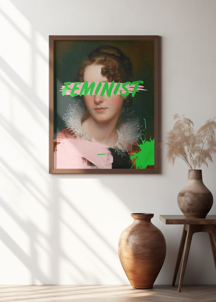 Feministportrait Ratioiso Poster