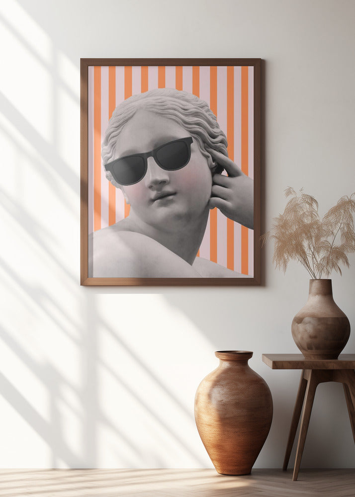 Stripedgoddess3 Ratioiso Poster