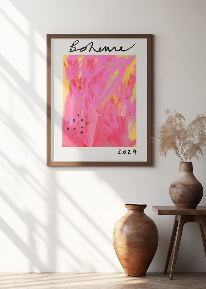Bohemeyellow Ratioiso Poster