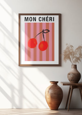 Stripedcherries Ratioiso Poster