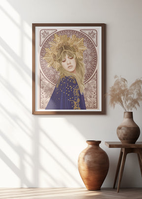 Stevie Nicks Mucha Poster