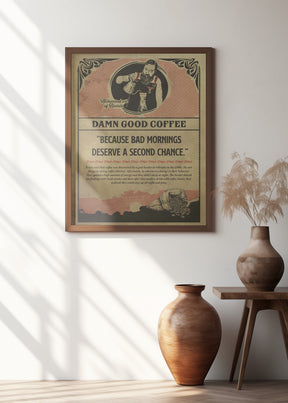 Barista Coffee Print Poster