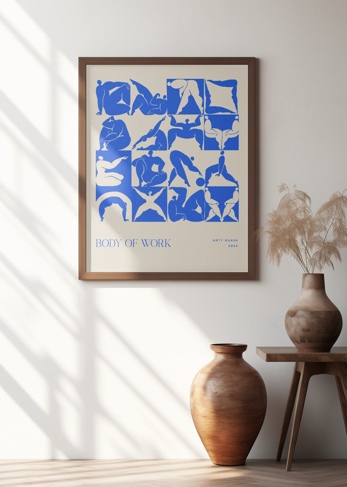 Body of Work (blue) Poster