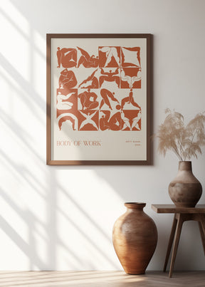 Body of Work (terracotta) Poster