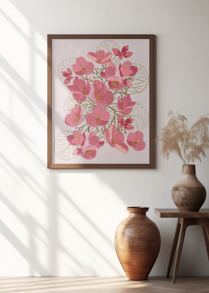 Japanese Quince Poster