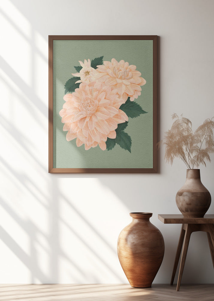 Aqua•real Canvas   Chiffon 2 Poster