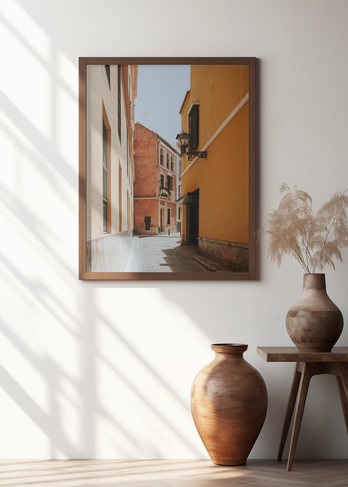 Terracotta Street Poster