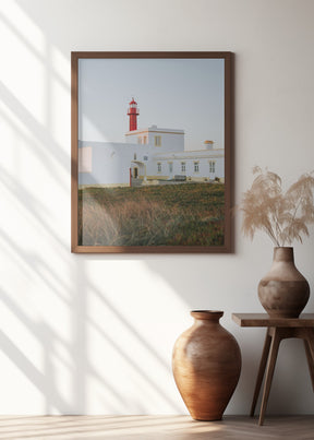 Red Lighthouse Poster