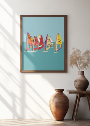 Baltic Sea Windsurfing Poster