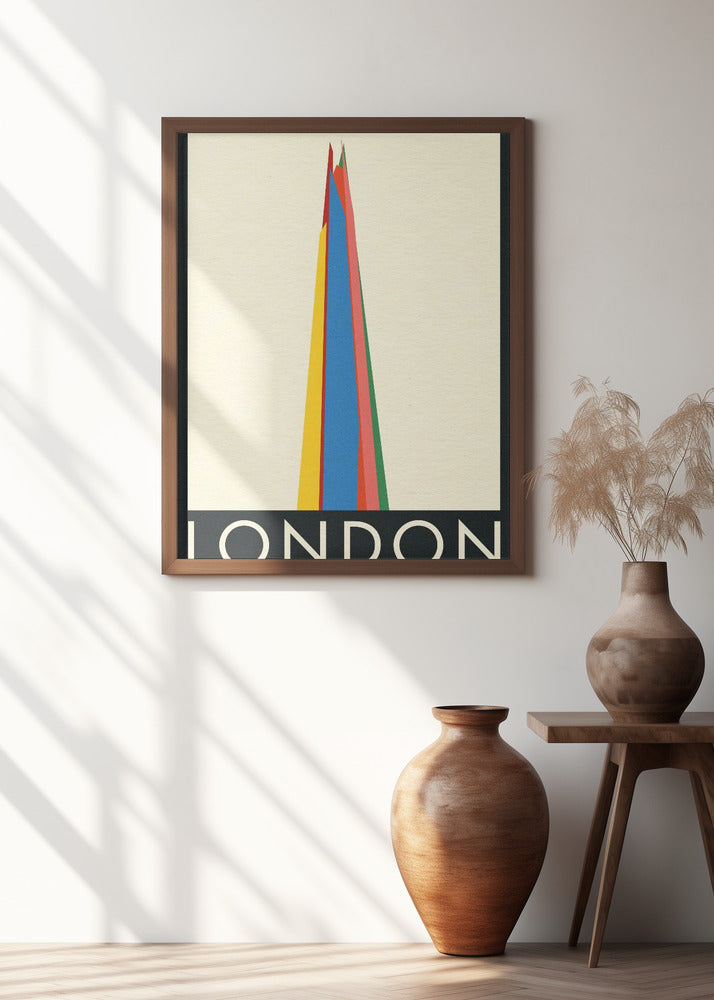 London the Shard Poster