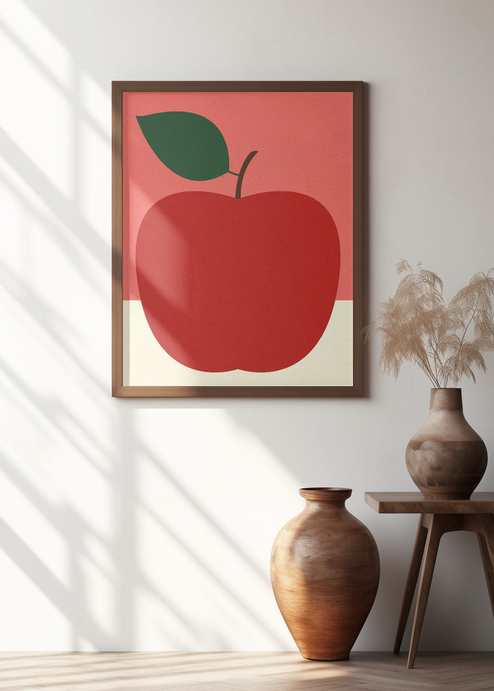 Red Apple Poster