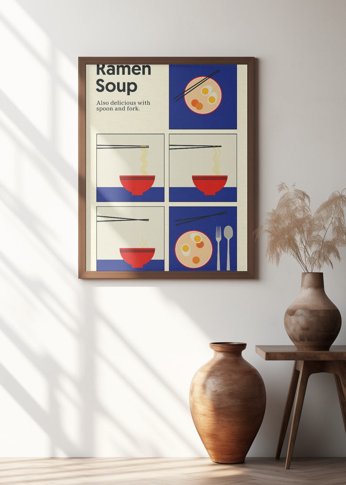 Poster Ramen Soup Poster